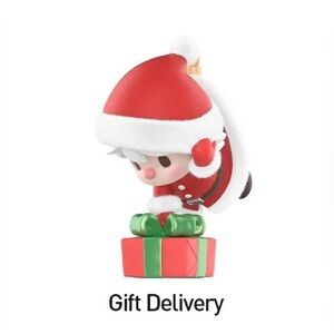 💕SWEET BEAN “Gift Delivery”🎄Holiday Series Figure🎄 🆕NEW SEALED box 🟥POP MART🟥